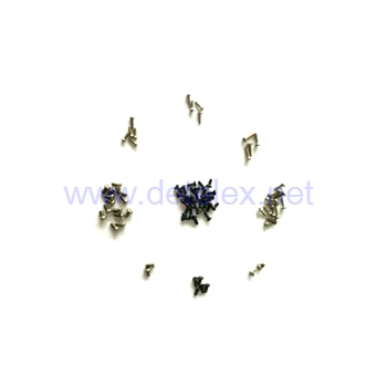 XK-X252 shuttle quadcopter spare parts screw set - Click Image to Close